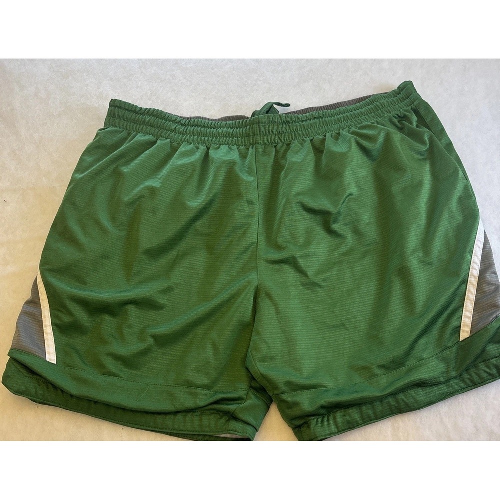 Vintage Y2K Starter Reversible Shorts Green  3XL  Dazzle Basketball Drawstring